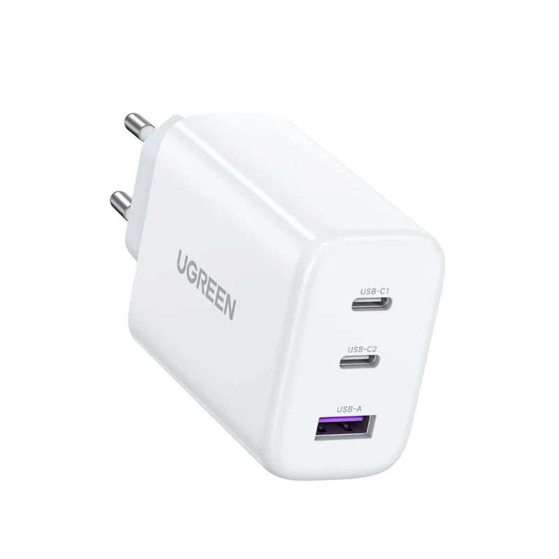65W 3-Port Fast USB-C Charger